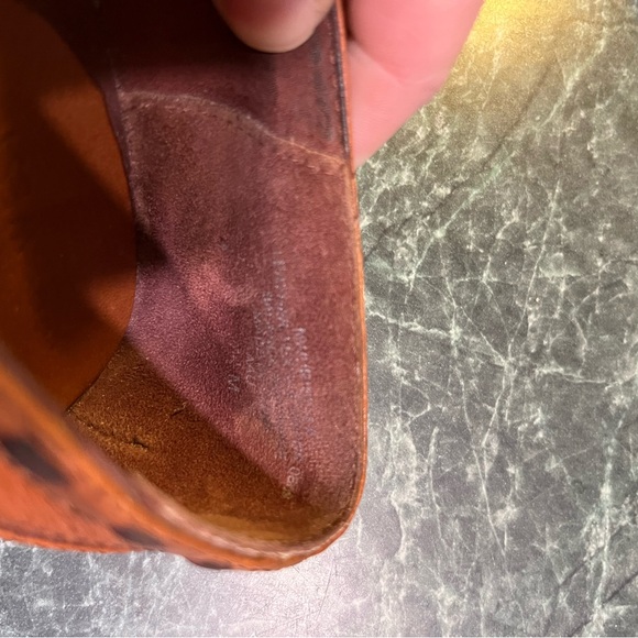 Nine West Brown Leather Loafers size 7.5 - Picture 4 of 4